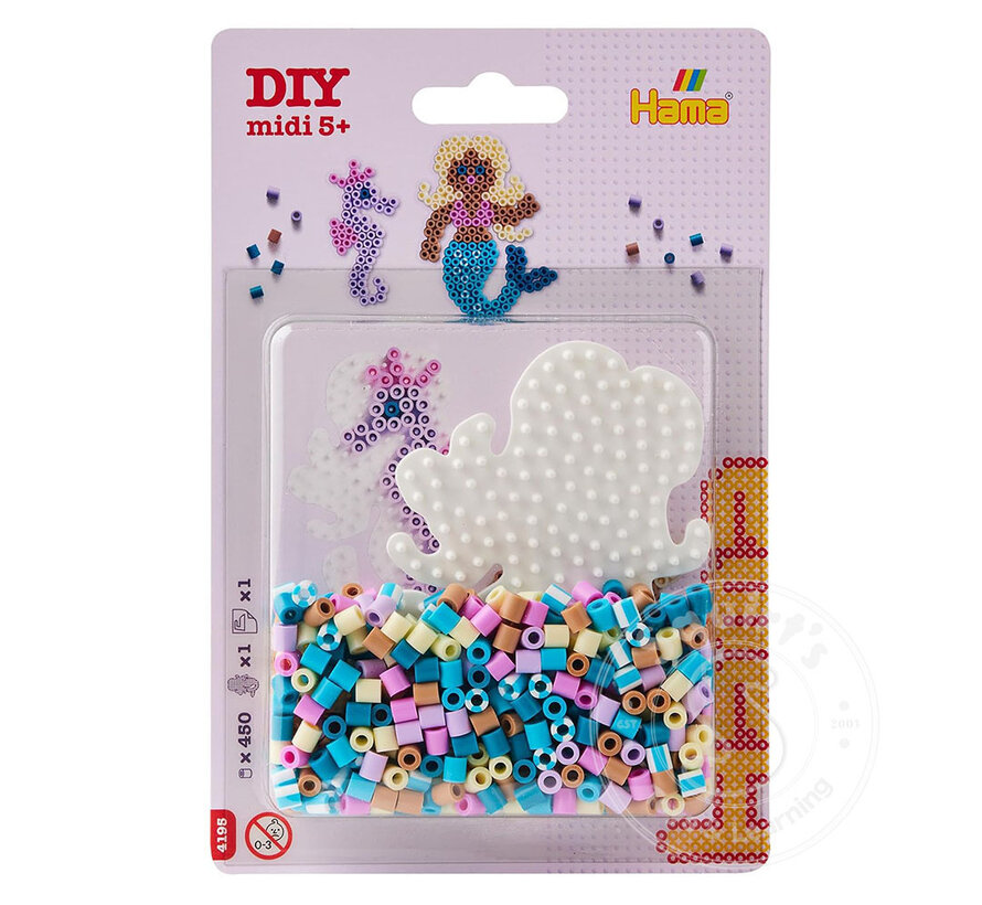 Hama - Small Bead kit Blister Pack - Mermaid