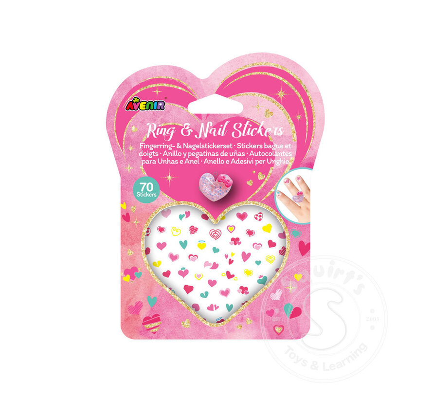 Fancy Me Accessories & Stickers: Ring & Nail Stickers
