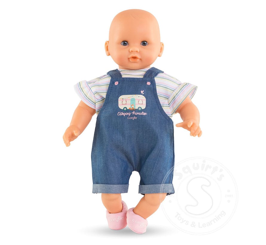 Corolle Mon Premier Bebe Little Explorer - T-shirt & Romper Outfit - 12”