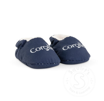 Corolle Corolle Slippers - Navy Blue 12" Doll accessories