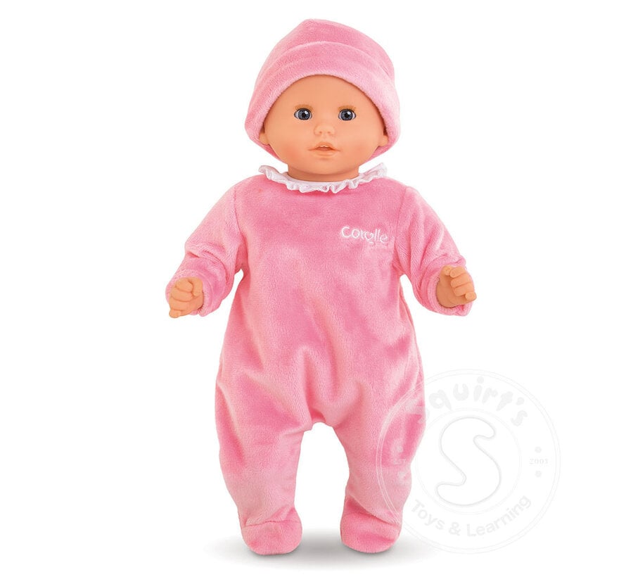 Corolle Mon Premier Bebe Pajamas pink & hat - 12”