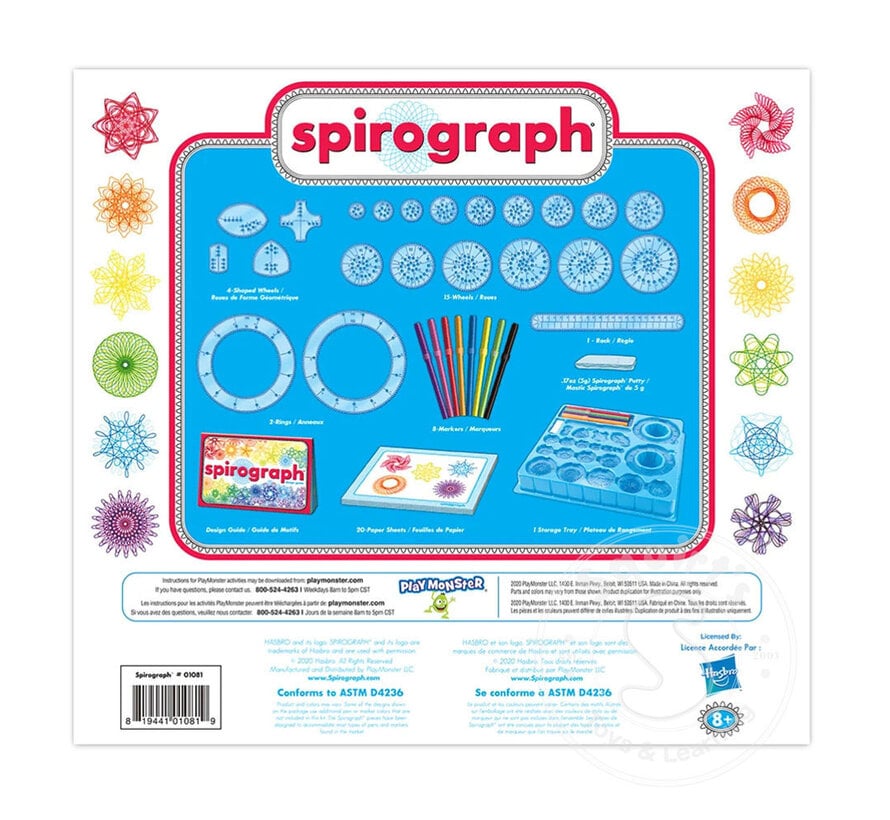 Spirograph - Kit with Markers