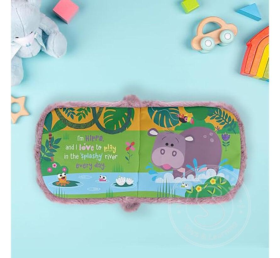 Zoo Crew Pigmy Hippo Cloth Book