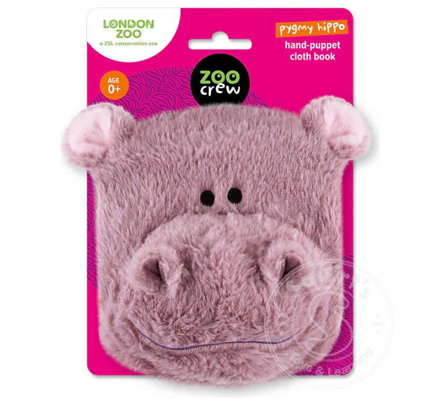 Zoo Crew Pigmy Hippo Cloth Book