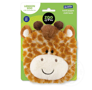 Make Believe Ideas Zoo Crew Giraffe Cloth Book