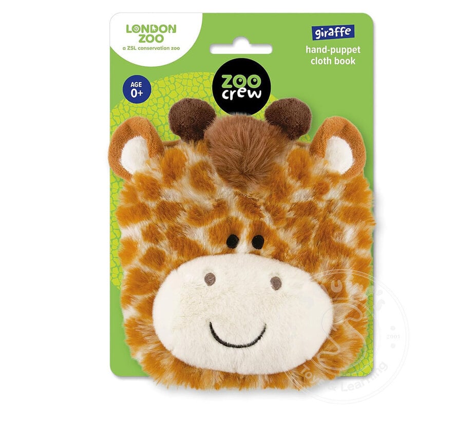 Zoo Crew Giraffe Cloth Book