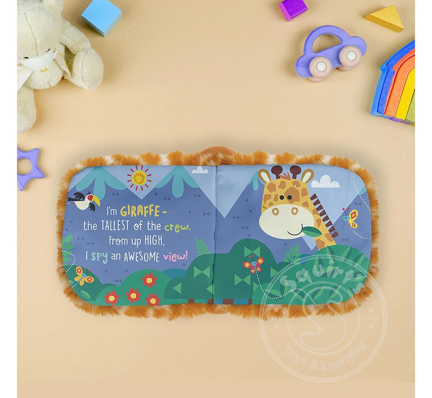 Zoo Crew Giraffe Cloth Book