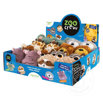 Make Believe Ideas Zoo Crew Zippazoo Bag Buddies - assorted