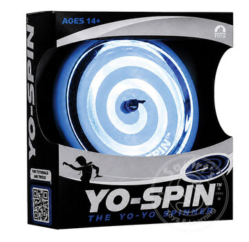 Blue Orange Games Yo-Spin: Metallic Blue