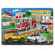 Cobble Hill Puzzles Cobble Hill Emergency Response Tray Puzzle 35pcs
