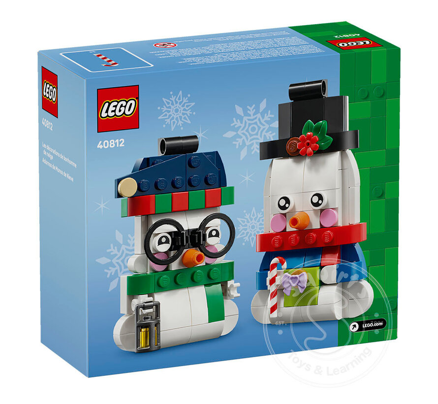 LEGO®  Snowman Ornaments