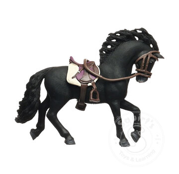 Schleich Schleich Pura Raza Es. Stall. Saddle and Bridle - Retired