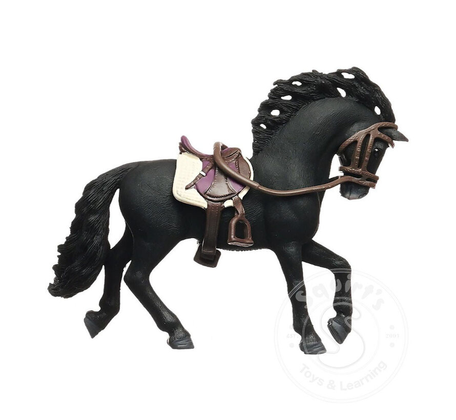 Schleich Pura Raza Es. Stall. Saddle and Bridle - Retired