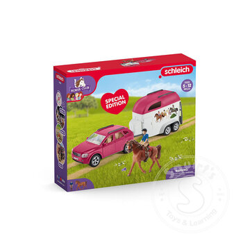 Schleich Schleich Horse Club SUV with trailer - Retired