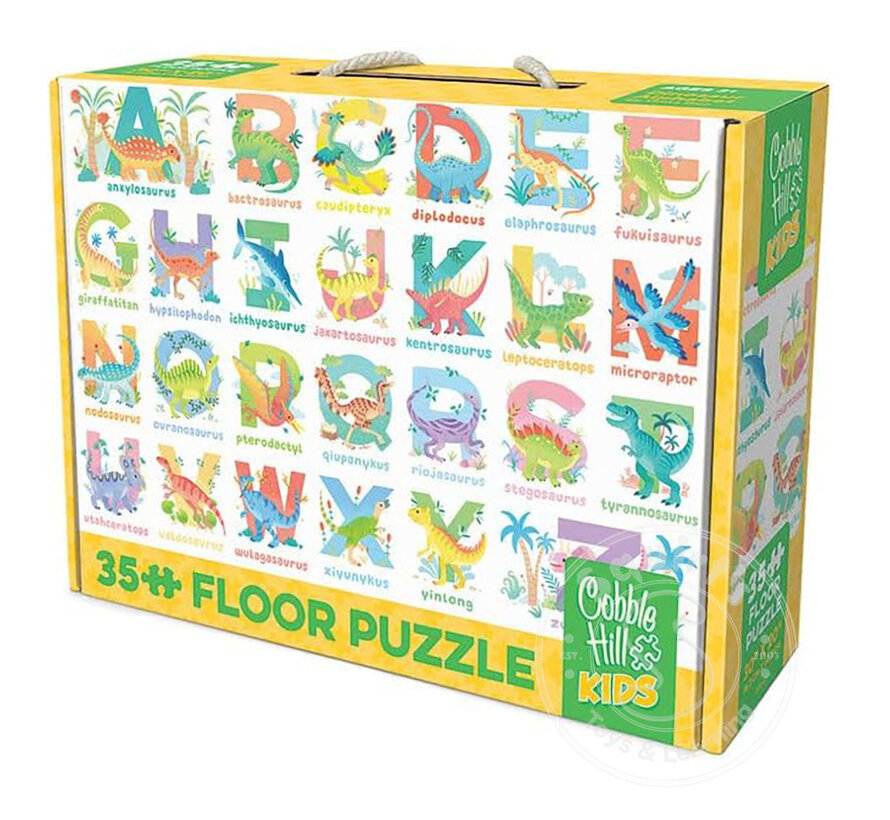 Cobble Hill Dinosaur Alphabet Floor Puzzle 35pcs