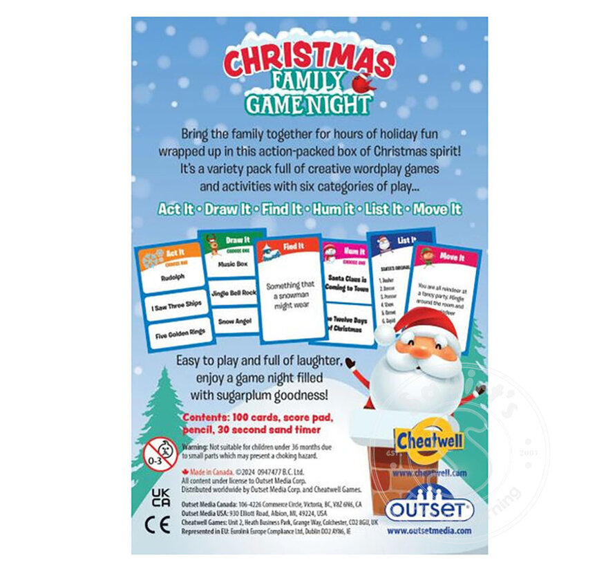 Christmas Family Game Night