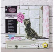 D.I.Y. Crystal Art Kit Medium: Cat