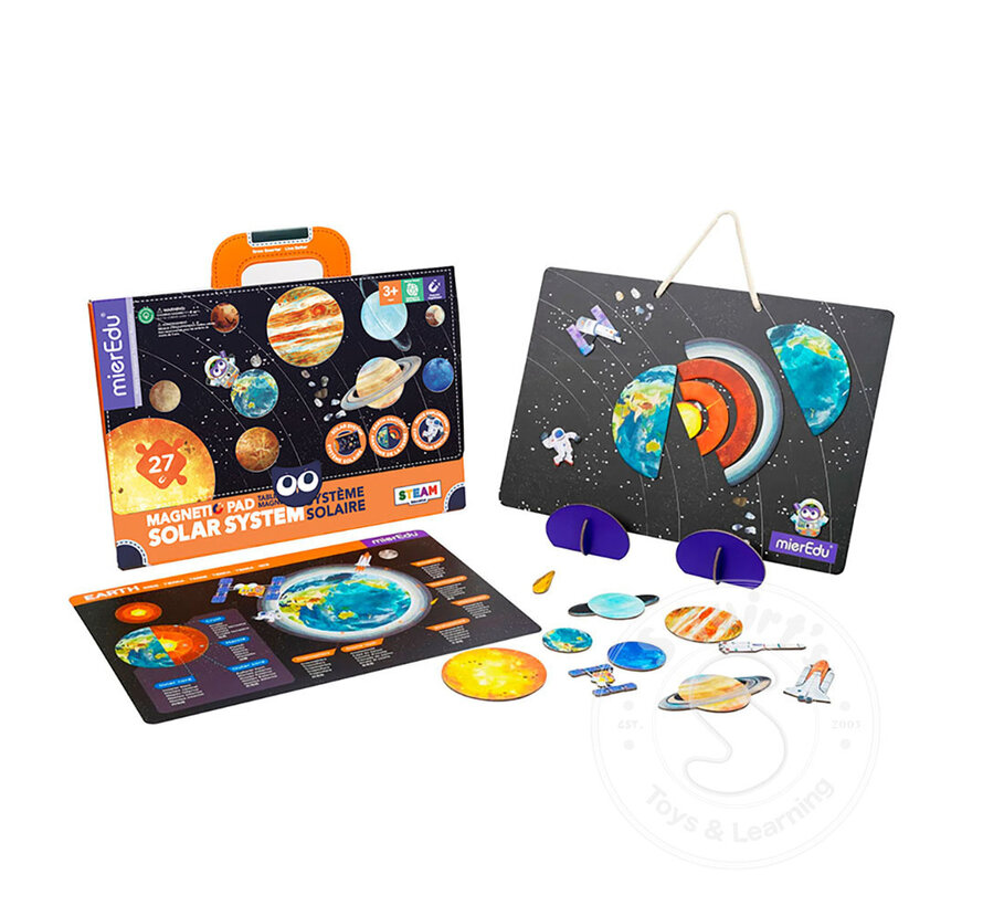 MierEdu - Magnetic Pad - Solar System