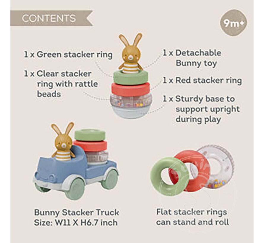 Taf Toys - Bunny Stacker Truck