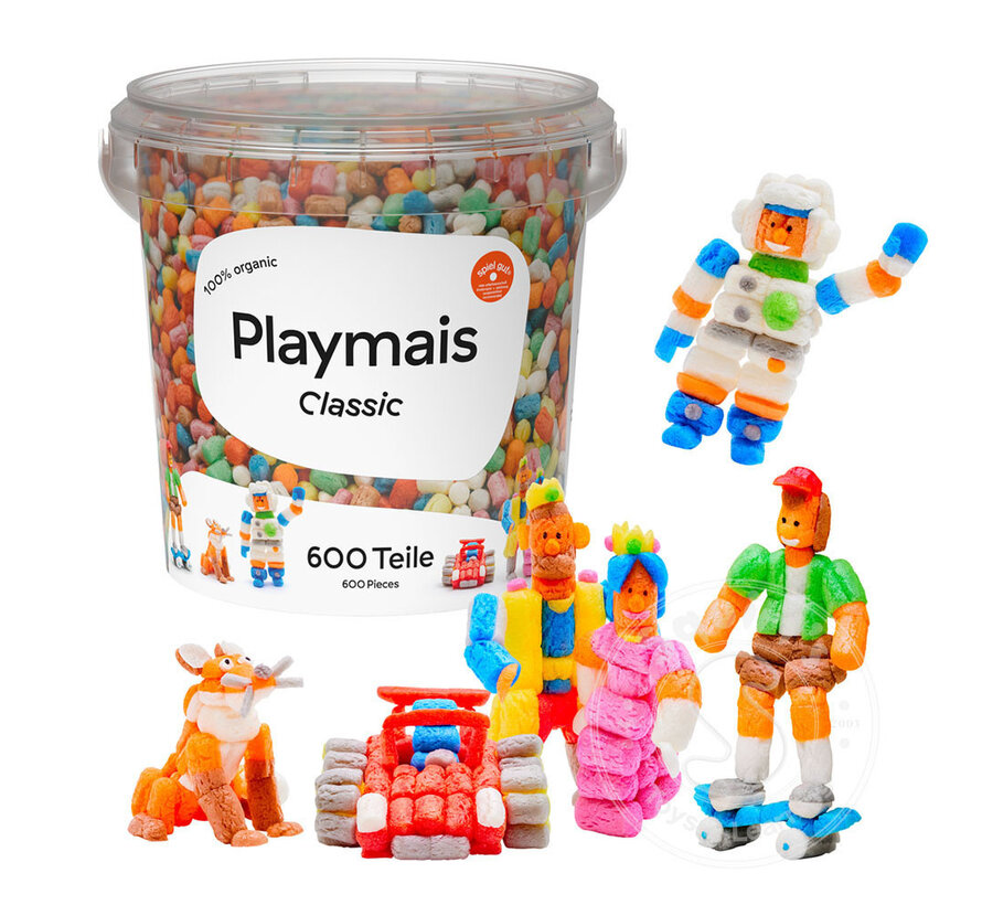 PlayMais - Classic 600 Piece Bucket