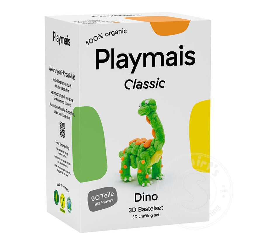 PlayMais - Classic Dino - 90 Pieces