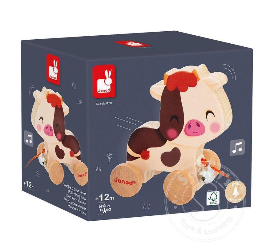 Farm: Pull-Along Cow