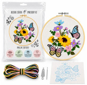 Pierre Belvedere PBI Art - Butterfly Embroidery Kit
