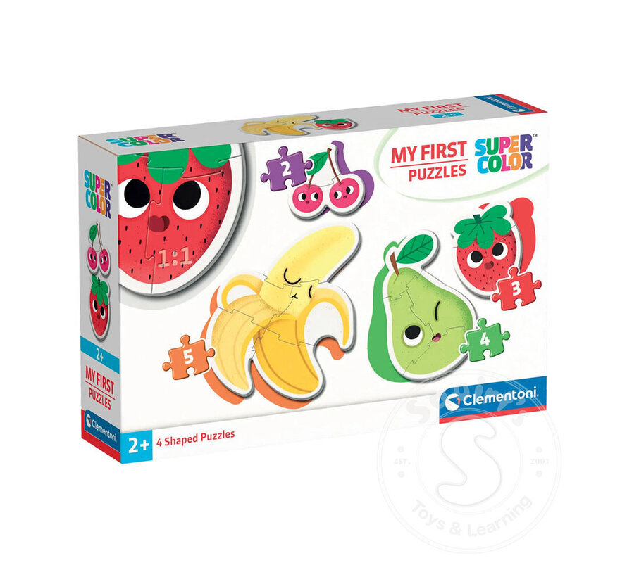 Clementoni My First Puzzle: Fruit -  2, 3, 4, 5 pieces
