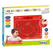 beleduc Magnetic Drawing Board - Red