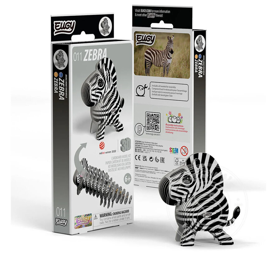 EUGY Zebra 3D Puzzle