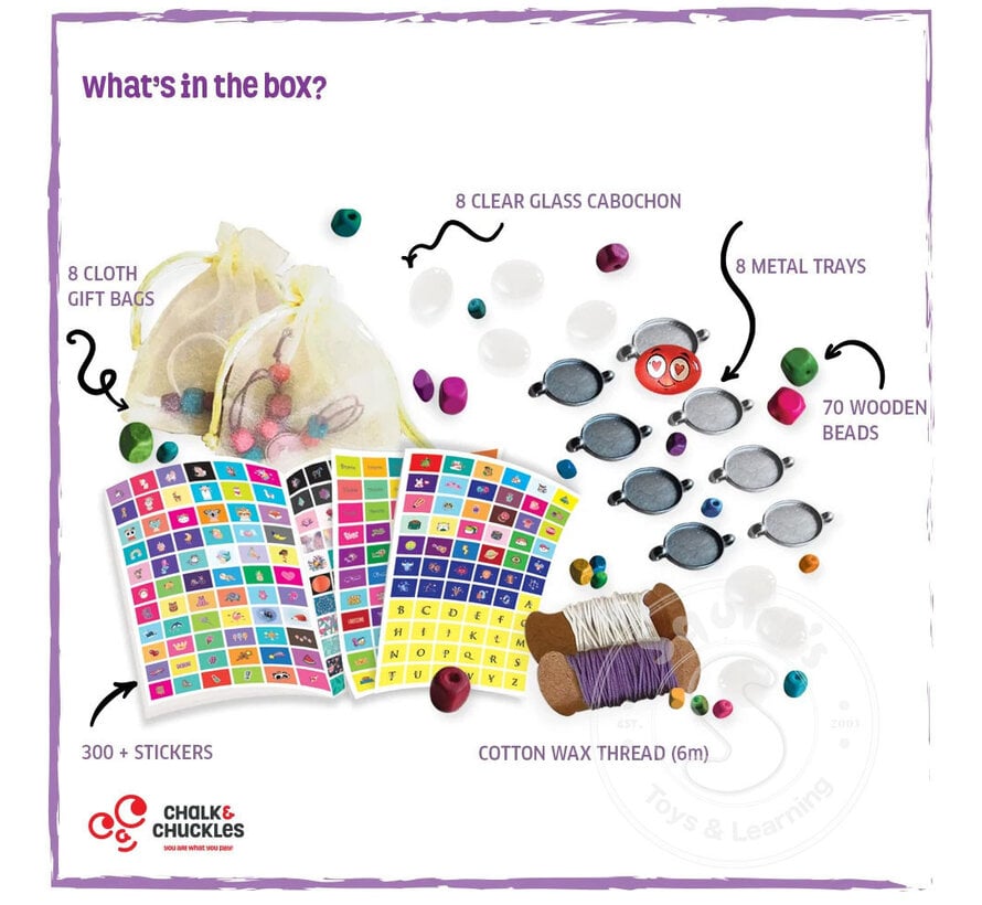 Chalk & Chuckles Design Your Own Bracelet Kit