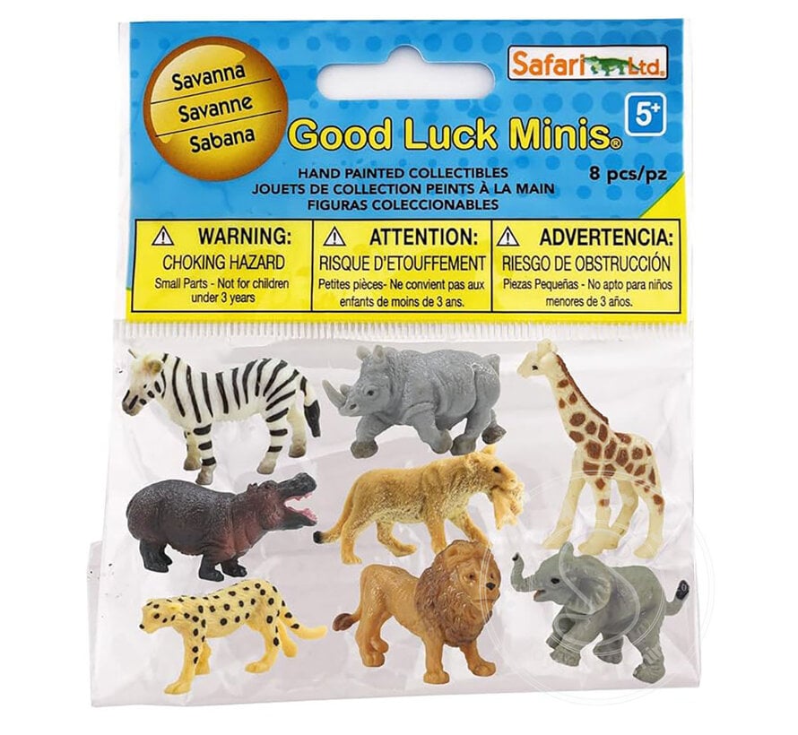 Safari Good Luck Minis: Savanna Fun Pack