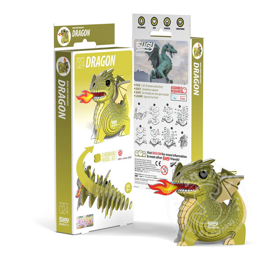 EUGY Dragon 3D Puzzle