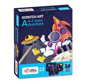 Safari Chalk & Chuckles Scratch Art - A to Z Space Adventure
