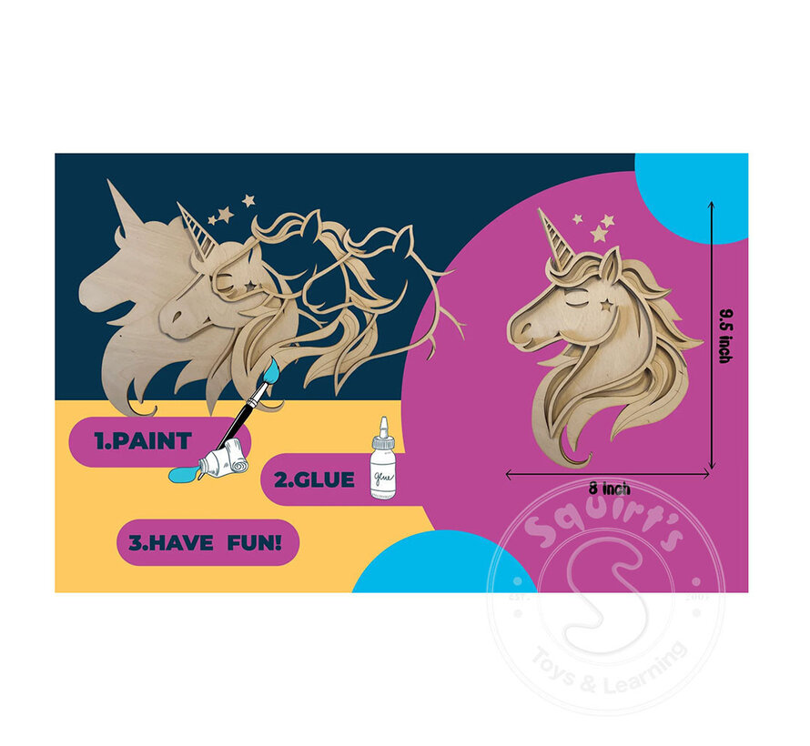 McTavish Academy of Art: 3D Magical Unicorn Art Kit