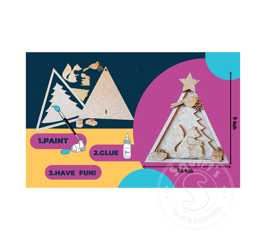 McTavish Academy of Art: 3D Christmas Tree Art Kit