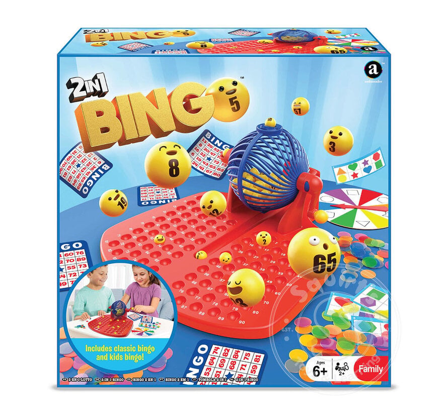 2 in 1 Bingo Game Set