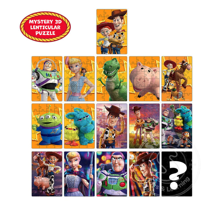 Mini Mystery Blind Bag 24-Piece Puzzle: Disney Toy Story