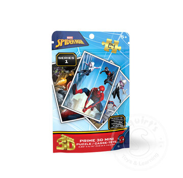 Prime 3D Mini Mystery Blind Bag 24-Piece Puzzle: Marvel Spider-Man