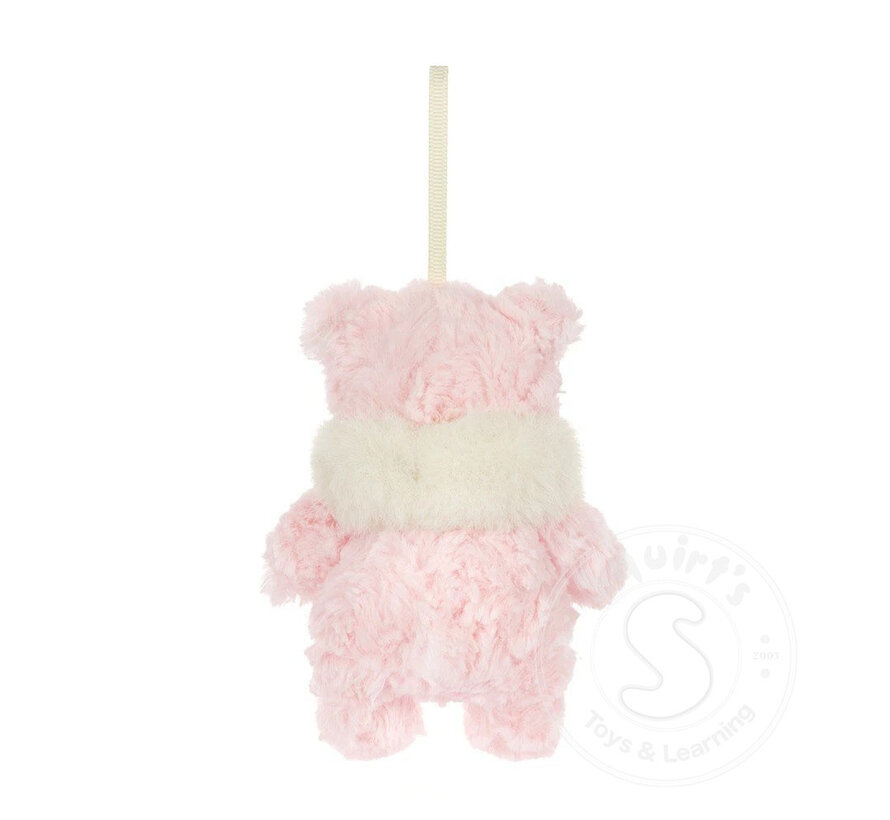 Jellycat Leola Bear Winter Warmer Decoration