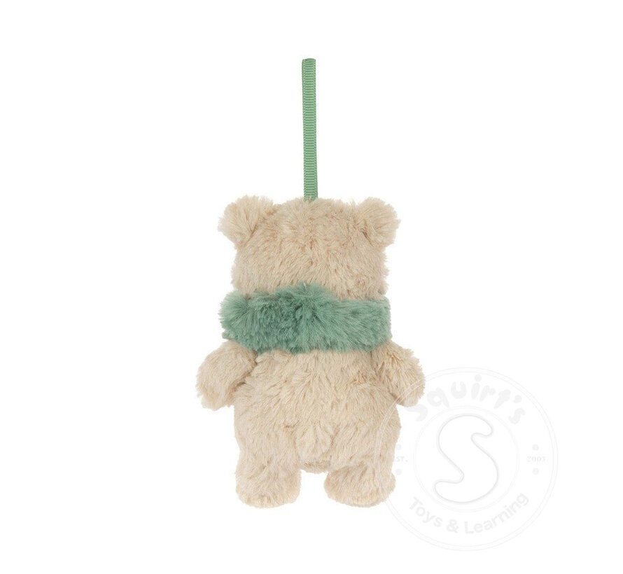 Jellycat Bartholomew Bear Jr. Winter Warmer Decoration