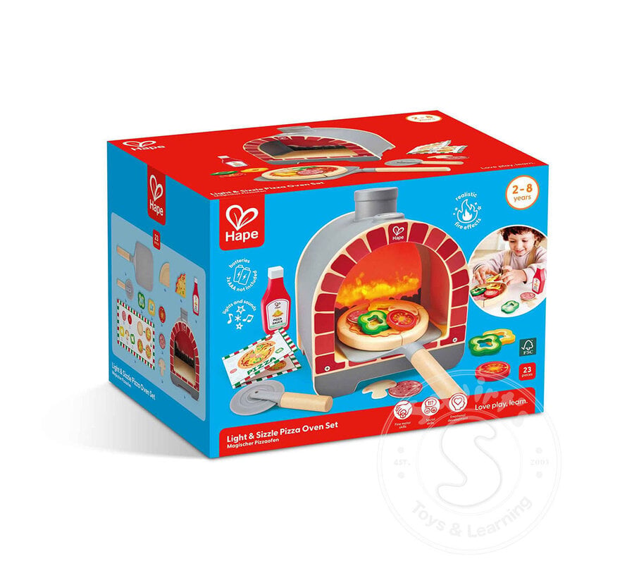Hape Light & Sizzle Pizza Oven Set