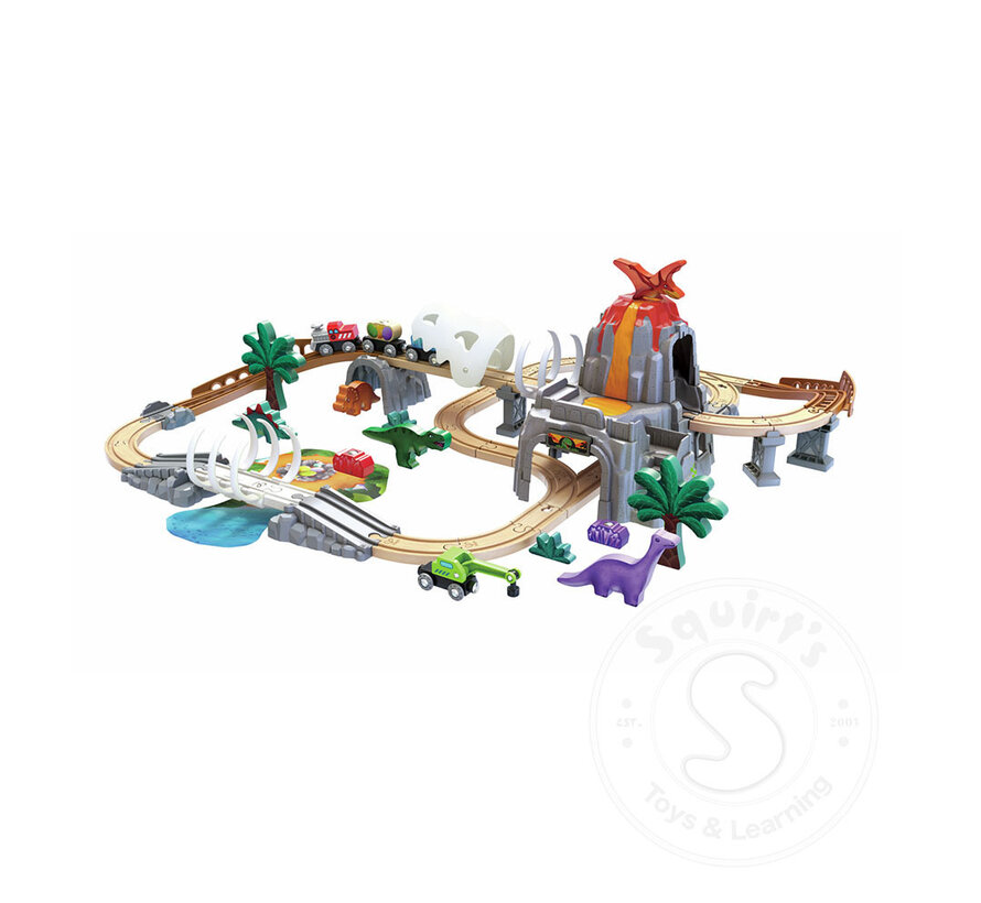 Hape Dino Railway Adventure Set