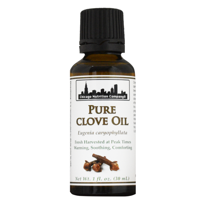 Chicago Nutrition Company Pure Clove Oil 1fl oz