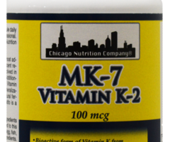 Chicago Nutrition Company MK-7 Vitamin K-2 60ct