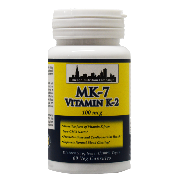 Chicago Nutrition Company MK-7 Vitamin K-2 60ct