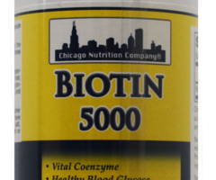 Chicago Nutrition Company Biotin 5,000 mcg 60 caps