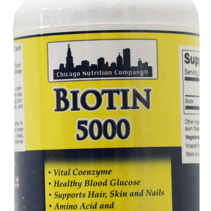 Chicago Nutrition Company Biotin 5,000mcg 120 caps