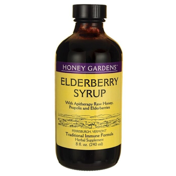 Honey Gardens Elderberry Syrup 8 oz