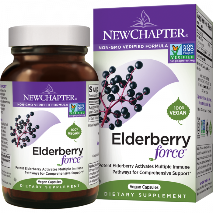 New Chapter Elderberry Force 30 Softgels
